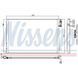 Condenseur de Clim Pour BMW Série 1 E81 E82 E87 E88 3 E90 E91 E92 E93 6.930.038