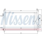 Condenseur de Clim Pour Honda Civic VIII 80110-SMG-E01 80110-SMG-E02