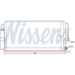 Condenseur de Clim Pour Subaru Impreza 73210-FE010