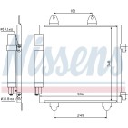 Condenseur de Clim Pour Peugeot Toyota Aygo Citroën 6455.EE 6455.EF 88450-0H010