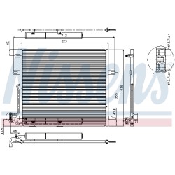 Condenseur de Clim Pour MERCEDES Classe G GL M R