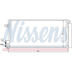 Condenseur de Clim Pour Opel Fiat Alfa Romeo Chrysler 71772980 50540718 51826520