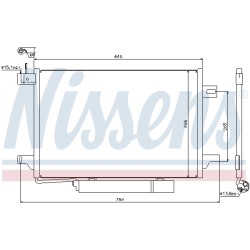 Condenseur de Clim Pour MERCEDES Classe A B