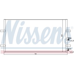 Condenseur de Clim Pour Ford Transit 1371571 1383318 1485358 6C1119710AA