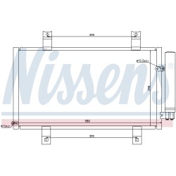 Condenseur de Clim Pour Mazda RX-8 F151-61-480