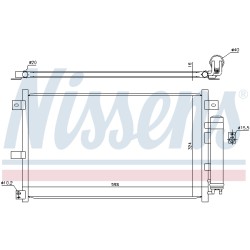 Condenseur de Clim Pour Mazda MX-5 III NE5161480C
