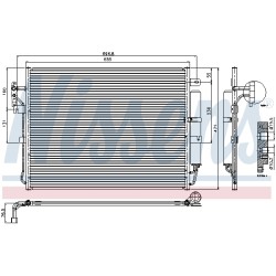 Condenseur de Clim Pour Land Rover Discovery III Van IV Range Rover Sport
