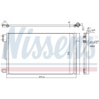 Condenseur de Clim Pour Peugeot Opel Fiat Alfa Romeo 39035152 51931470 52039557