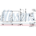 Condenseur de Clim Pour Opel Chevrolet Vauxhall Antara 20759647 20759648 4803979