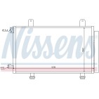 Condenseur de Clim Pour Fiat Sedici Suzuki SX4 71743782 71747380 95310-79J00
