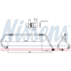 Tuyau De Clim Pour Renault Opel Nissan 8200413358 4416930 9246000Q0A 93854371