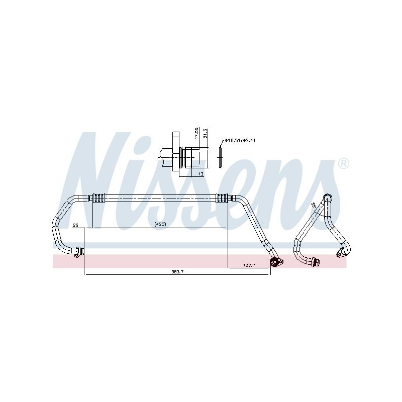Tuyau De Clim Pour Renault Opel Nissan 8200413358 4416930 9246000Q0A 93854371
