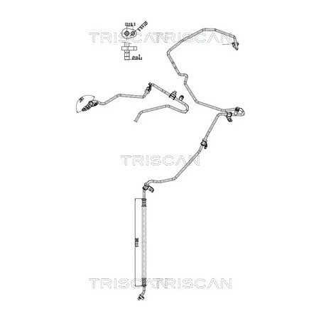 Tuyau De Clim Pour Renault Fiat Nissan 924408465R 6000620795 92440-00Q3C