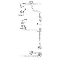 Tuyau De Clim Pour Mini Mini Clubman Clubvan Countryman Paceman 64539237129