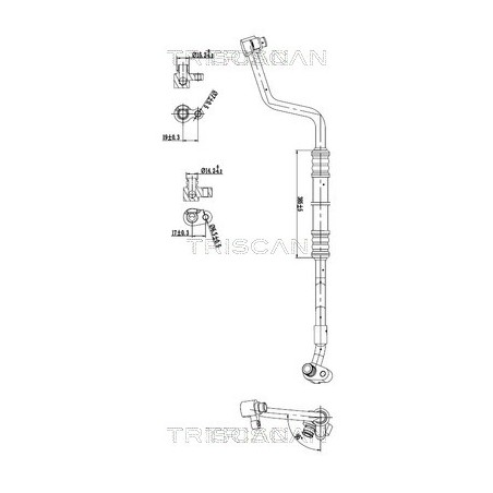 Tuyau De Clim Pour Mini Mini Clubman Clubvan Countryman Paceman 64539237129