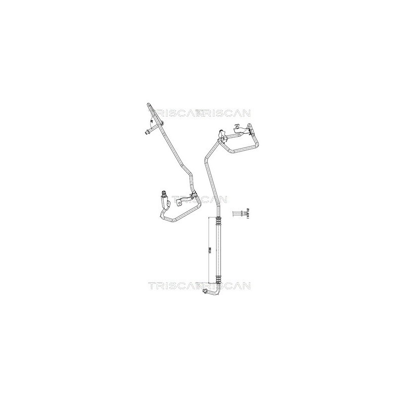 Tuyau De Clim Pour Fiat 500 C 51786702 51787434 51826188 51826189 51871846