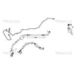 Tuyau De Clim Pour Opel Corsa D 6850337 6850375