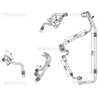Tuyau De Clim Pour Opel Corsa D 13338416 1850170