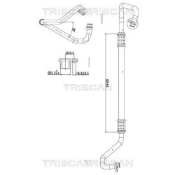 Tuyau De Clim Pour Renault Opel Nissan 8200413358 4416930 92460-00Q0A 93854371