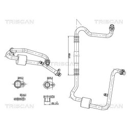 Tuyau De Clim Pour Dacia Duster 924800462R 924804040R 924805330R 924805520R