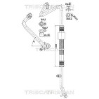 Tuyau De Clim Pour Renault Captur I Clio IV 924548625R