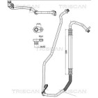 Tuyau De Clim Pour Peugeot 207 6460.TY 6460.TZ