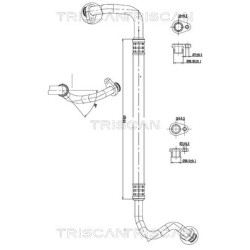 Tuyau De Clim Pour Peugeot Opel Citroën C4 II Picasso DS 9806581680 9839379180