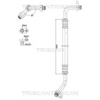 Tuyau De Clim Pour Peugeot 407 Citroën C5 III 6477.86 6460.JG 6460.ZK 6460.ZL
