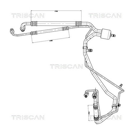 Tuyau De Clim Pour Peugeot Citroën DS 6477.C9 6460.WW 6477.F4 6477.D5 6477.A6