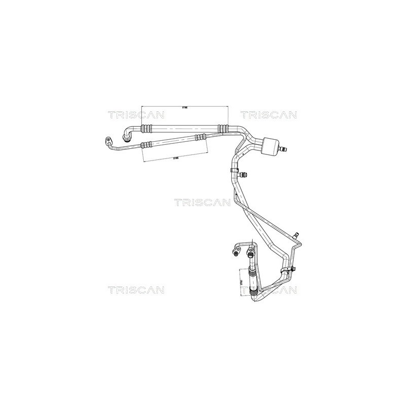 Tuyau De Clim Pour Peugeot Citroën DS 6477.C9 6460.WW 6477.F4 6477.D5 6477.A6