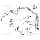 Tuyau De Clim Pour Peugeot 308 II Partner Rifter Citroën Berlingo