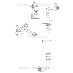 Tuyau De Clim Pour Peugeot 307 6460.CH 6460.K4