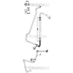 Tuyau De Clim Pour Peugeot 208 2008 I Citroën C3 II - DS3 DS 6477.K0