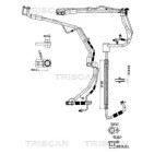 Tuyau De Clim Pour Peugeot 807 Expert Fiat Scudo Citroën C8 6477.Q0 1440031380