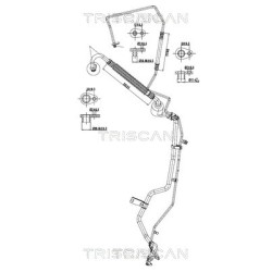 Tuyau De Clim Pour Peugeot 207 6460.TV 6477.G1 6477.J0 9800975380