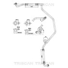 Tuyau De Clim Pour Peugeot Partner Citroën Berlingo 9670636580