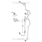 Tuyau De Clim Pour Citroën C2 C3 I 6460.GR 6460.RZ 6460.V3 6477.02