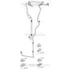 Tuyau De Clim Pour Peugeot 208 2008 I Citroën C3 II - DS3 DS 6477.J6