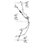Tuyau De Clim Pour Peugeot 208 2008 I Citroën C3 II -