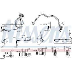 Tuyau De Clim Pour Peugeot 308 3008 5008 Partner Citroën Berlingo C4 I II DS4