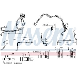 Tuyau De Clim Pour Peugeot 308 3008 5008 Citroën DS4
