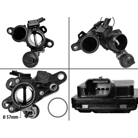 Corps Papillon Pour Peugeot 308 Fiat Citroën MAN TGX I 0345-G7 9655233680 345G7