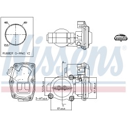 Corps Papillon Pour BMW F34 4 F32, F82 F33, F83 F36 5 F07 F10 F11 6 F06 F12 F13