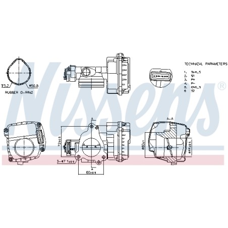 Corps Papillon Pour Peugeot 206 206+ 207 1007 Fiat Citroën 1635R8 9640796280
