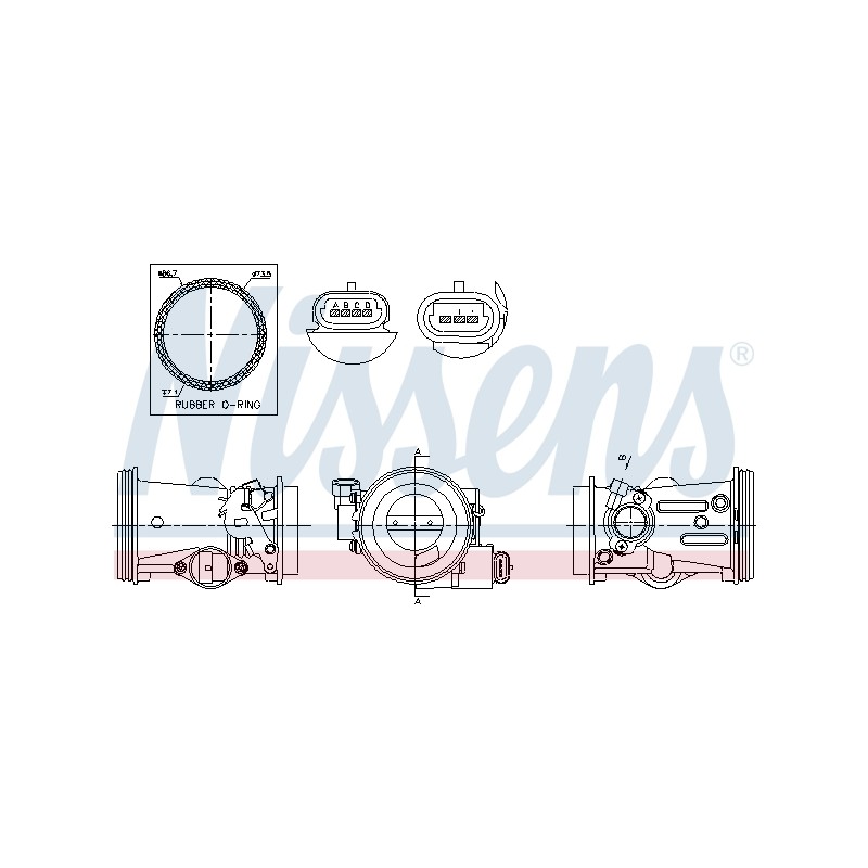 Corps Papillon Pour Renault Clio II Kangoo Logan Express I Megane Sandero Thalia