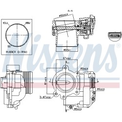 Corps Papillon Pour Peugeot BMW Opel Citroën C4 163631 13547528179 V867527880