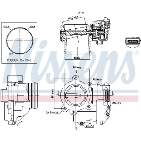 Corps Papillon Pour Peugeot BMW Opel Citroën C4 163631 13547528179 V867527880