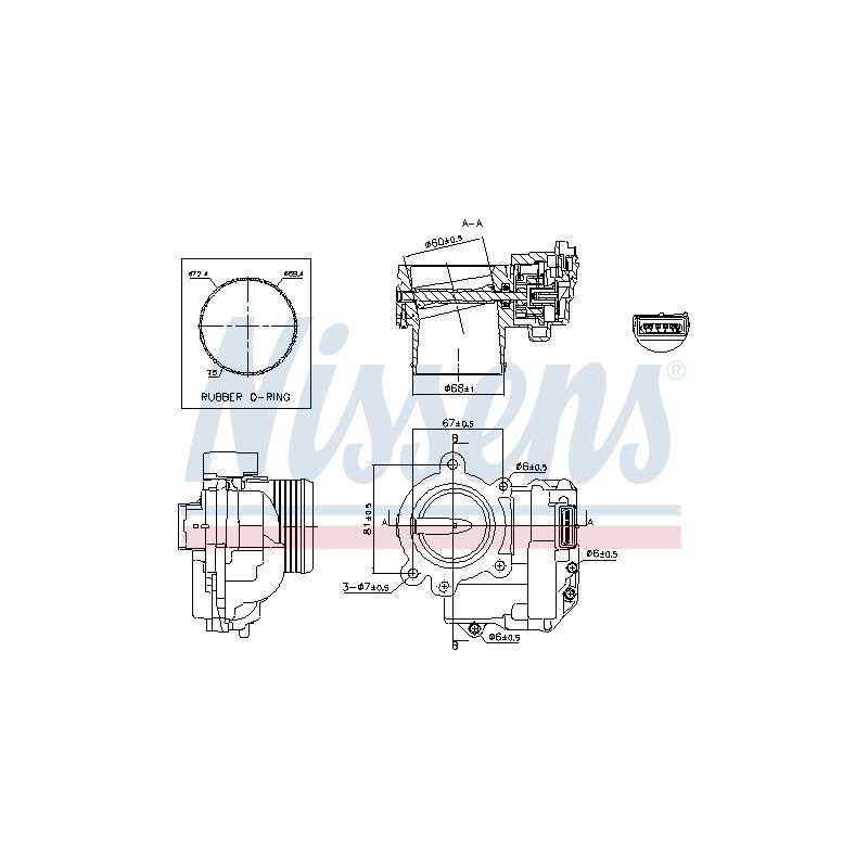 Corps Papillon Pour Peugeot BMW Opel Citroën C4 163631 13547528179 V867527880