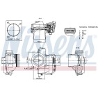 Corps Papillon Pour Peugeot Citroën Mini 163636 0361R3 13547576697 163673