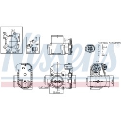 Corps Papillon Pour Renault Opel Nissan Vauxhall 8200330810 4431102 1471500Q0A